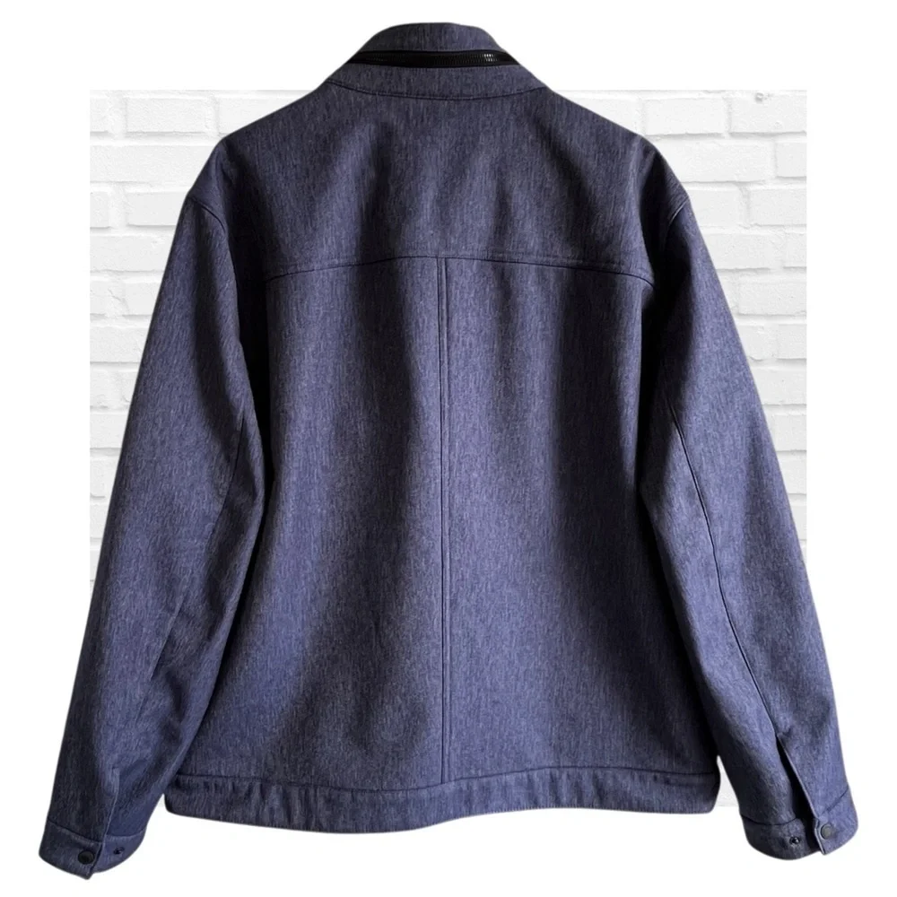 Levi's Men’s XXL Trucker Soft Shell Blue Denim Streetwear Western Style Jacket - Picture 3 of 14